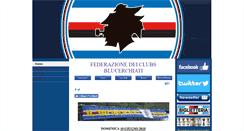 Desktop Screenshot of federclubs.it