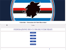 Tablet Screenshot of federclubs.it
